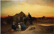unknow artist Arab or Arabic people and life. Orientalism oil paintings  442 painting